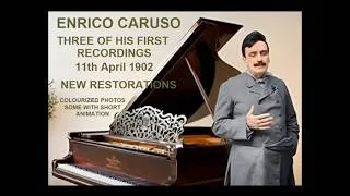Thumbnail: Enrico Caruso : Three recordings made 11th April 1902 : New improved restorations.