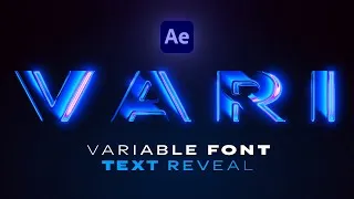 Thumbnail: After Effects 2026: NEW Variable Fonts Make Text Reveals Stupidly Easy  | Tutorial