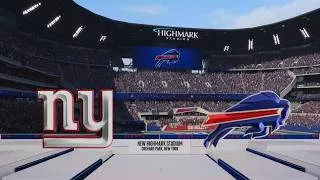 Thumbnail: Madden NFL 27 buffalo 🐃 bills vs new york giants 
