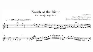 Thumbnail: Rob Araujo - "South of the River" Transcription