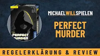 Thumbnail: PERFECT MURDER – Regelerklärung und Review – Hochspannendes Deduktions-Katz-und-Maus-Spiel für Zwei