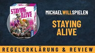 Thumbnail: STAYING ALIVE – Regelerklärung und Review – Zombie-Survival-Kartenspiel mit begrenzter Kommunikation