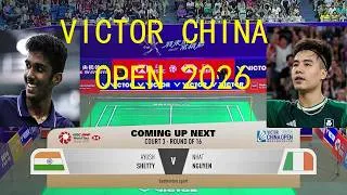 Thumbnail: Ayush SHETTY (IND) vs Nhat NGUYEN (IRL) | R16 | VICTOR China Open 2026
