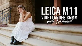 Thumbnail: LEICA M11 + VOIGTLANDER 35MM F1.4 CLASSIC II | First Time Shooting Portrait with Rangefinder
