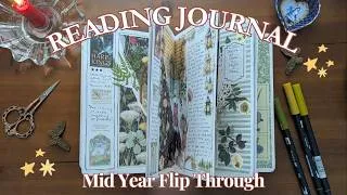 Thumbnail: Mid Year Reading Journal Flip Through 🧚🌙