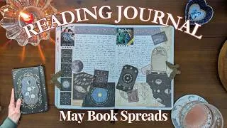 Thumbnail: May Books Read & Spring Light Academia Spreads | Reading Journal Update