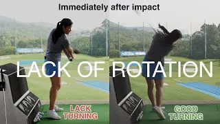 Thumbnail: Lack of Rotation in Downswing - Golf with Michele Low