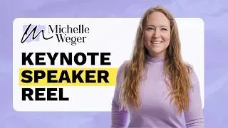 Thumbnail: Keynote Speaker Demo Reel | High Performance, AI, Leadership & Resilience - Michelle Weger