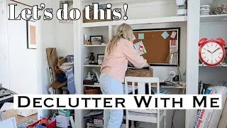 Thumbnail: NEED DECLUTTERING MOTIVATION? LETS DO A QUICK DECLUTTER TOGETHER! DECLUTTER WITH ME