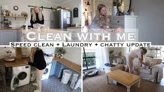 Thumbnail: CLEAN WITH ME 2022 - SPEED CLEAN, HOME RESET, LAUNDRY & CHATTY LIFE UPDATE
