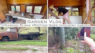 Thumbnail: GARDEN VLOG - Country Garden Plans, Potting Shed I'M BACK!