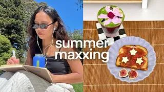 Thumbnail: perfect summer days 🦋 easy recipes, thrift haul, cozy picnic, infected piercing storytime