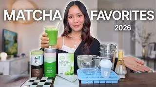 Thumbnail: my TOP Matcha Powders & Tools of 2026 so far 🍵⭐️