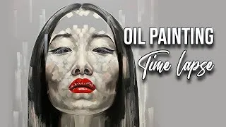 Thumbnail: TIME-LAPSE OIL PAINTING - portrait "Yiqing Yin"