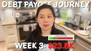 Thumbnail: Our 27K Debt Payoff Journey - Vancouver, Canada - Week 3