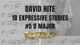 Thumbnail: David Hite 18 Expressive Studies #5 D major (Saxophone)