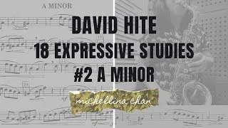 Thumbnail: David Hite 18 Expressive Studies #2 A minor (Saxophone)
