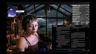 Thumbnail: Recording the last chapters of my audiobook, then game hopping stream