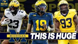 Thumbnail: Michigan Makes HUGE Strength Gains, + FREAK Athlete, BOLD Statements, & More!!