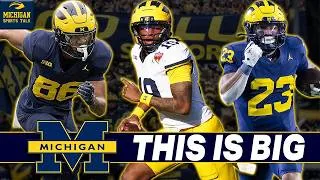 Thumbnail: Michigan's HUGE Advantage on Offense, BIG Update on Bryce Underwood, Freshman Shining, & More!!