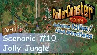 Thumbnail: RollerCoaster Tycoon || Park Playthrough: Jolly Jungle [Part 1] || It's been a jolly long time!
