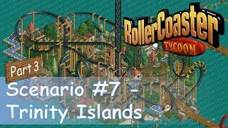 Thumbnail: RollerCoaster Tycoon || Park Playthrough: Trinity Islands [Part 3/3] || Inverted coaster & finale!