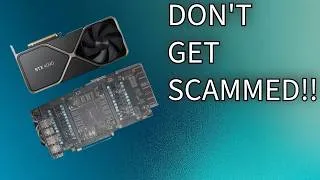 Thumbnail: Don't Fall for Nvidia 40 & 50 Series Scams