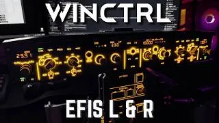 Thumbnail: The WINCTRL Airbus Desktop Build Continues | WINCTRL EFIS L & R