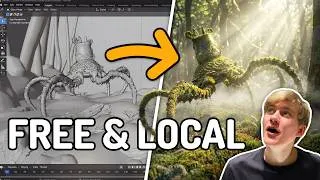 Thumbnail: We Built an AI Render Engine for FREE