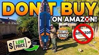 Thumbnail: Solavero 11'6" Inflatable Paddle Board First Look! (Temu vs. Amazon Deal Alert 🏄‍♂️)