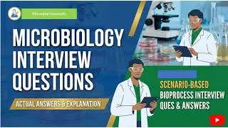 Thumbnail: Scenario Based Bioprocess Interview Questions with Answers | Scenario based Fermentation questions