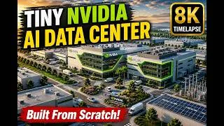 Thumbnail: Tiny NVIDIA AI Data Center Construction Timelapse | Can We Build It?🤯 (8K)