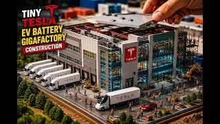 Thumbnail: Tiny Tesla Gigafactory Construction Timelapse