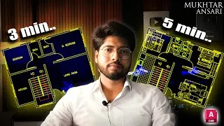 Thumbnail: AutoCAD YQ Arch Plugin Tutorial 🔥 Fastest Way to Make Floor Plans!