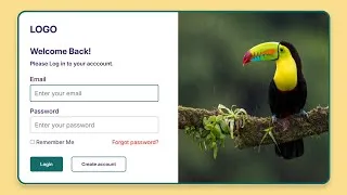 Thumbnail: Create A Responsive Login Form In HTML And CSS Only | Simple Login From Using HTML And CSS Only