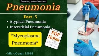 Thumbnail: Atypical (interstitial) Pneumonia | Mycoplasma Pneumonia | Pneumonia part - 3 | Microbiology MBBS 
