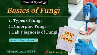 Thumbnail: General Mycology | Dimorphic Fungi | Laboratory diagnosis of fungal infections | Microbiology MBBS 
