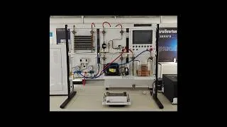 Thumbnail: Modular refrigeration trainer: compressor, condenser, evaporator, tools, fault simulation, R134a.