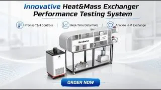 Thumbnail: R262: Innovative Heat and Mass Exchanger Performance Testing System
