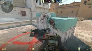 Thumbnail: No Aim, Only Luck 😅 CS2 Gameplay