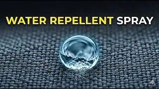 Thumbnail: Water Repellent Spray Under a Microscope – Does It Actually Work?