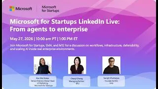 Thumbnail: What It Takes to Build Enterprise-Ready AI in 2026 | M12 x Microsoft for Startups x Ema