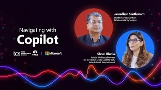 Thumbnail: Preparing workforce for an AI-native future | Navigating with Copilot | Tata Consultancy Services