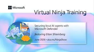 Thumbnail: Securing local AI agents with Microsoft Defender