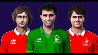 Thumbnail: Nottingham Forest 1979 European Champions  Download Facepack PES 21(Peter Shilton, Trevor Francis,.)