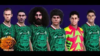 Thumbnail: PES 21 (PC) México Legends  ||Download facepack|| Hugo Sanchez, Jorge Campos, Cuellar, Zague,..