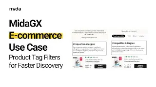 Thumbnail: MidaGX: Product Tag Filters for Faster Product Discovery in E-commerce