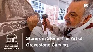 Thumbnail: Stories in Stone: The Art of Gravestone Carving Video | Uncovering Middlesex