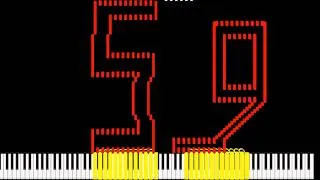 Thumbnail: Piano Countdown 99 to 0 (But Every 9 Gets Tired)