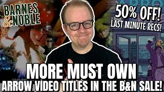 Thumbnail: Even MORE Must Own Arrow VIDEO Titles In The Barnes & NOBLE 50% Off Sale! | Some HIDDEN Gems! 